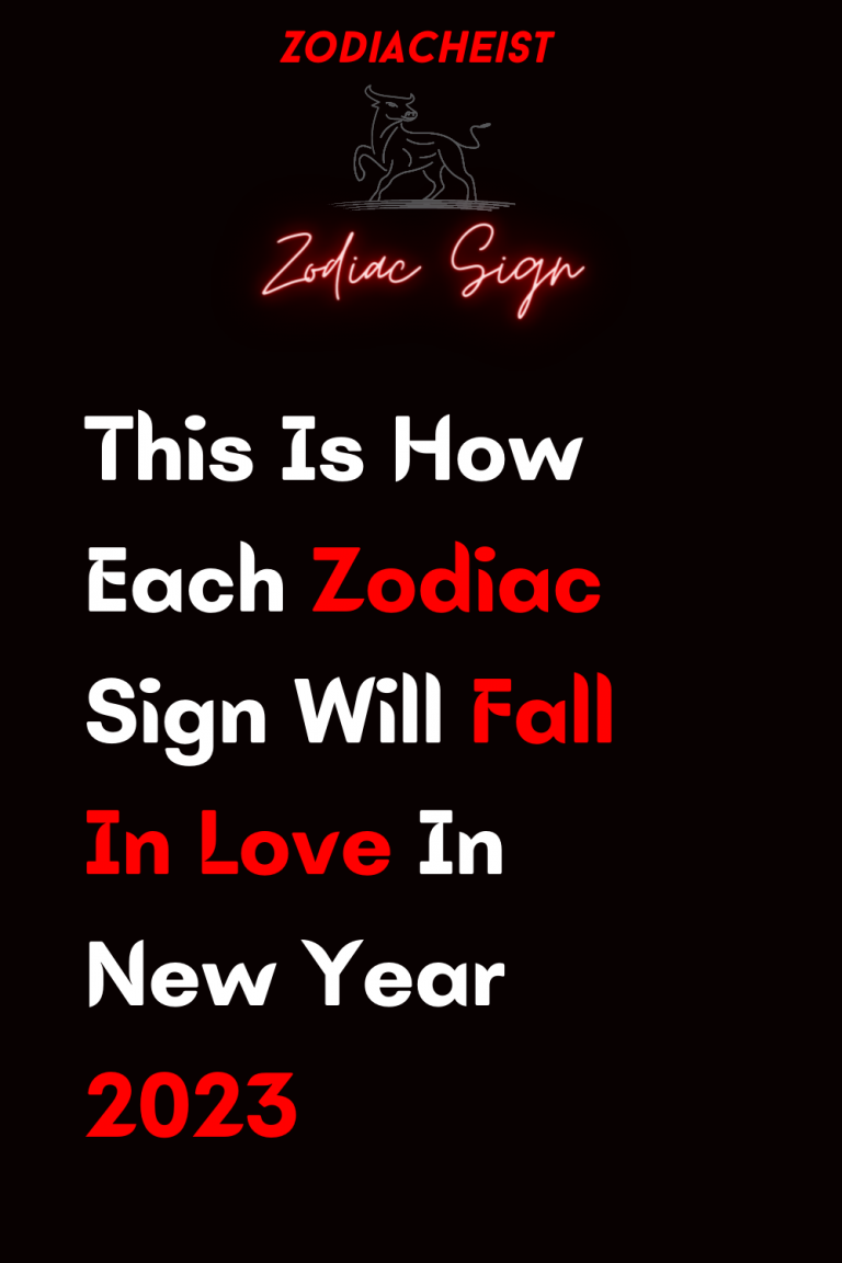 This Is How Each Zodiac Sign Will Fall In Love In New Year