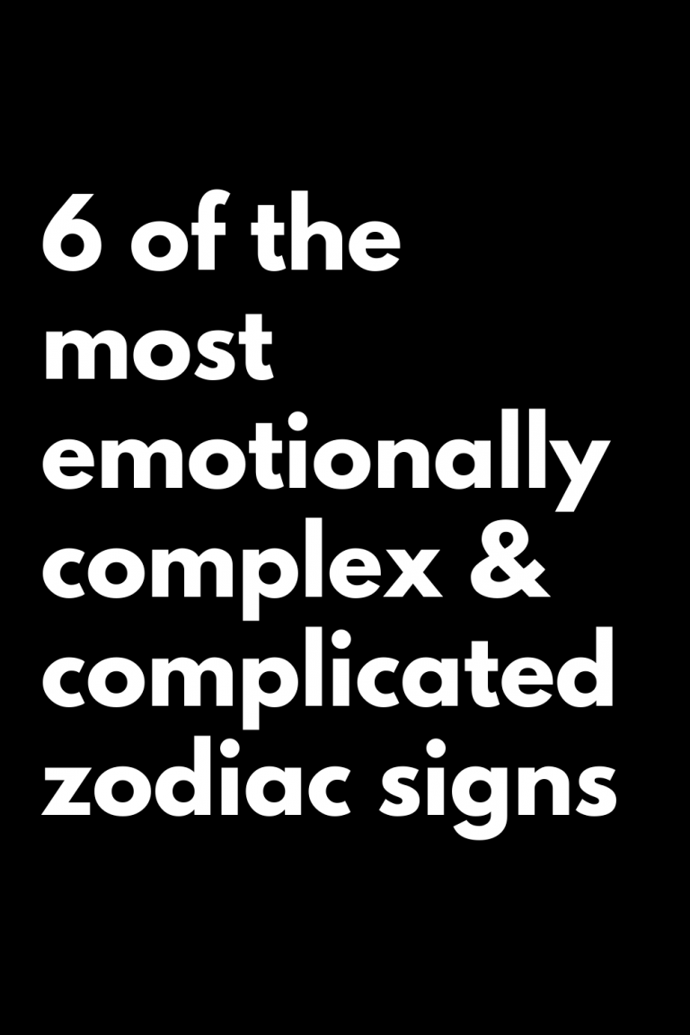 6 of the most emotionally complex & complicated zodiac signs – Zodiac Heist