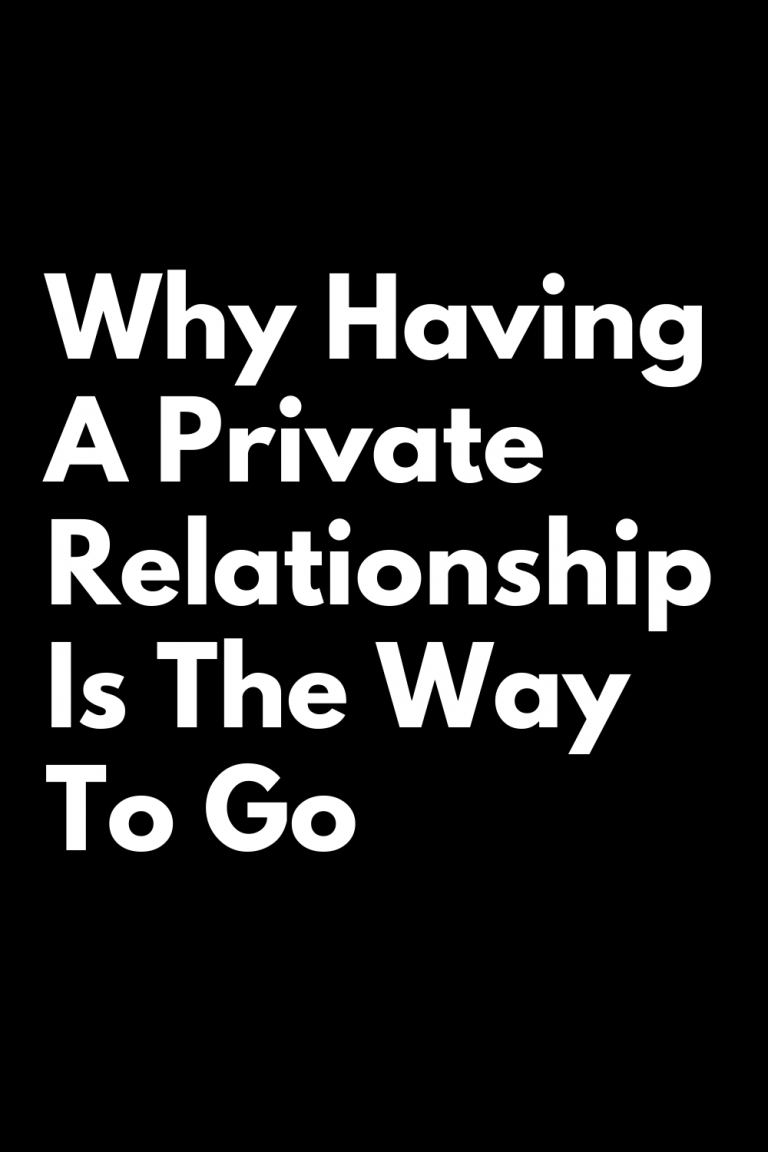 Why Having A Private Relationship Is The Way To Go - Zodiac Heist