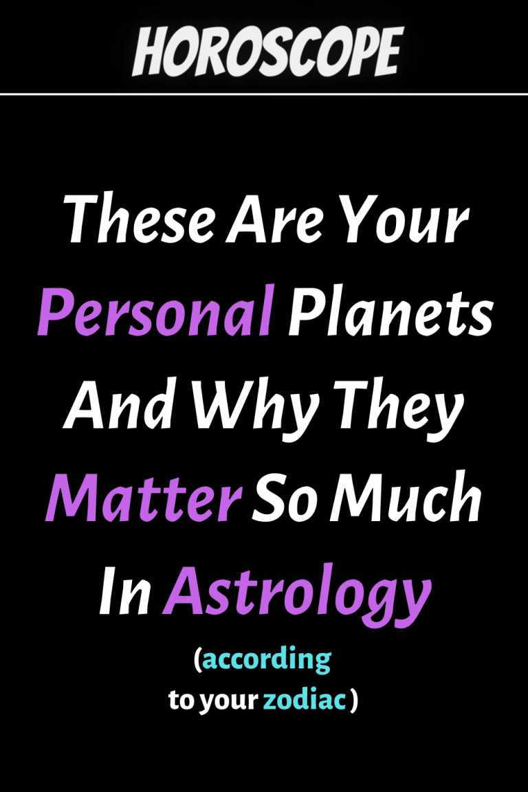These Are Your Personal Planets And Why They Matter So Much In Astrology These Are Your Personal Planets And Why They Matter So Much In Astrology