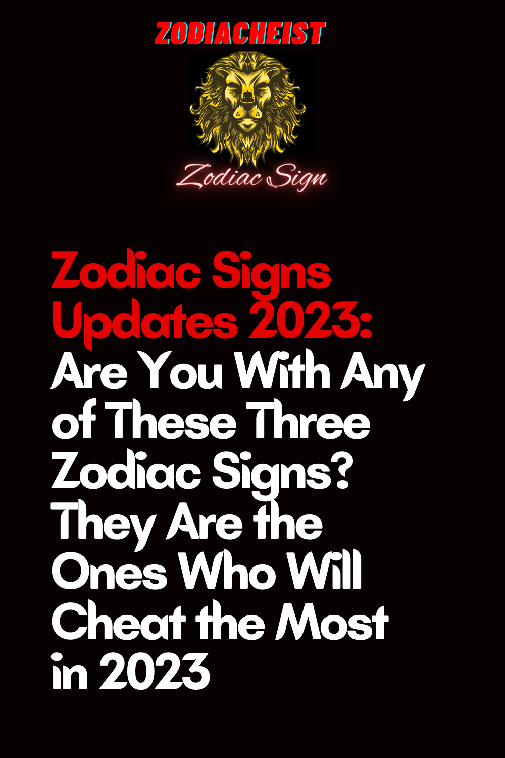 zodiac sign update