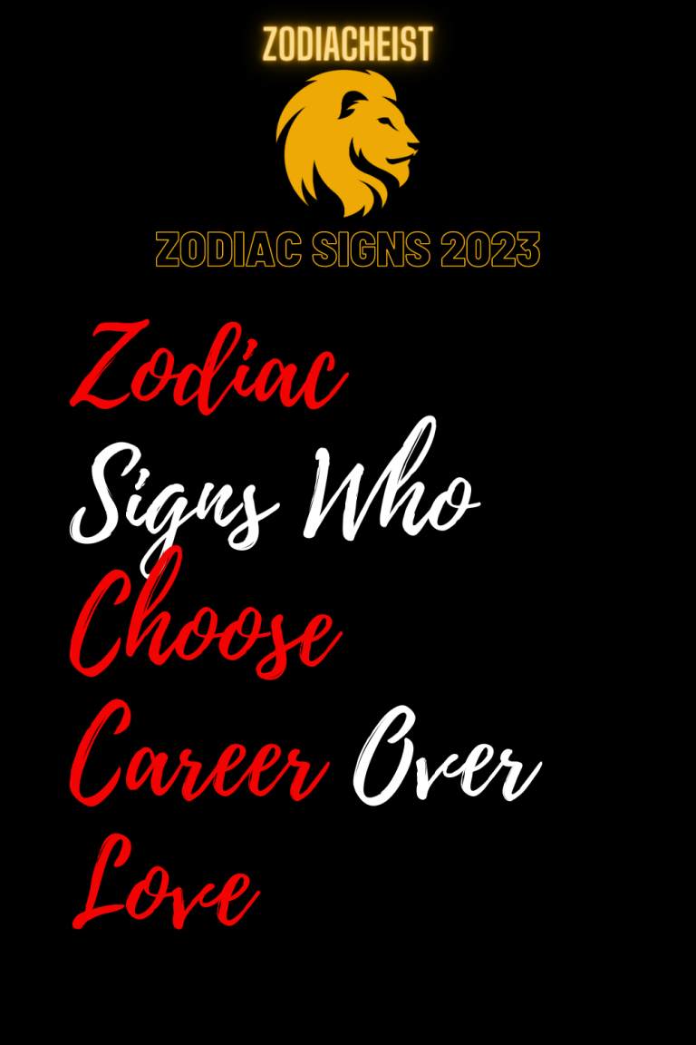 Zodiac Signs Who Choose Career Over Love Zodiac Signs Who Choose Career Over Love