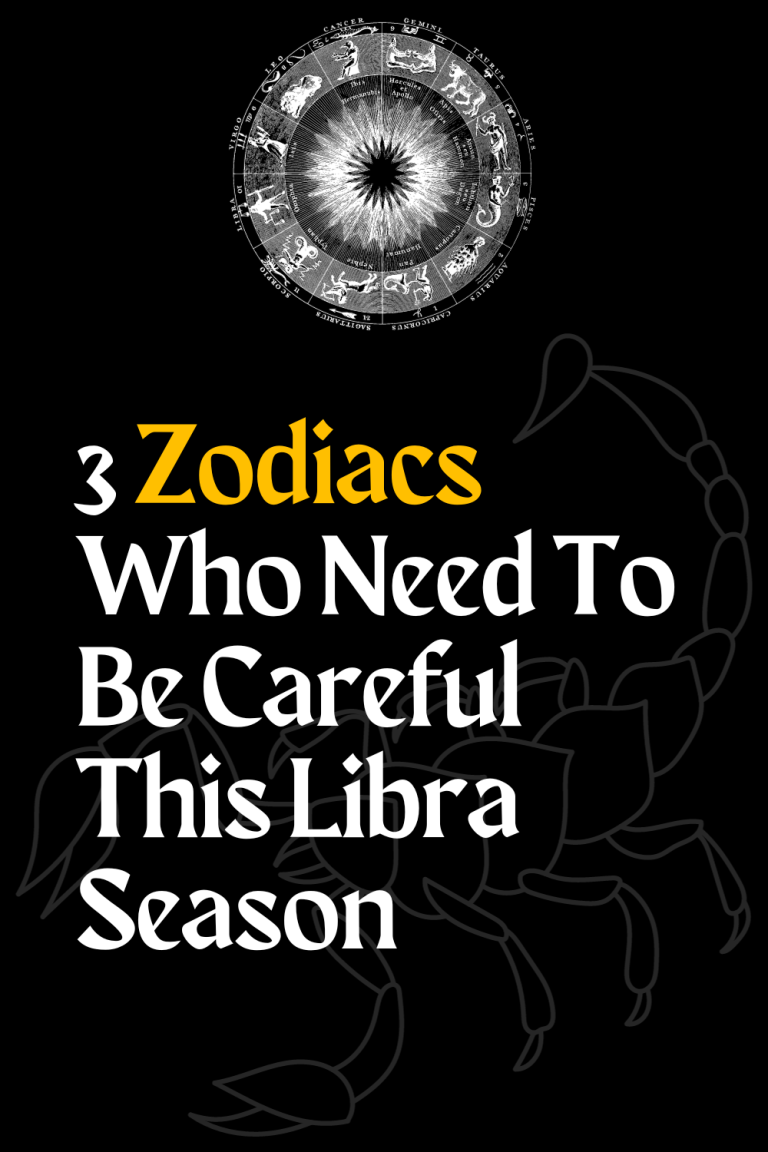 3 Zodiacs Who Need To Be Careful This Libra Season 3 Zodiacs Who Need To Be Careful This Libra Season