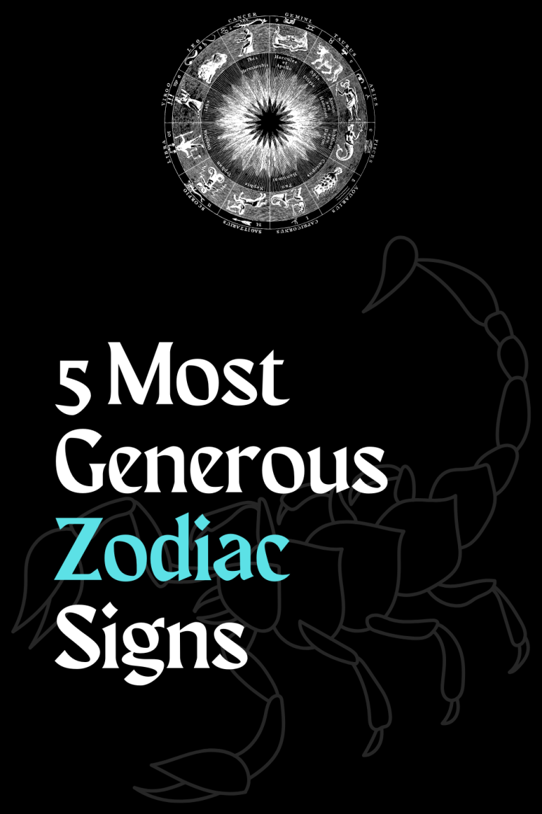 5 Most Generous Zodiac Signs 5 Most Generous Zodiac Signs