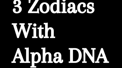 3 Zodiacs With Alpha DNA