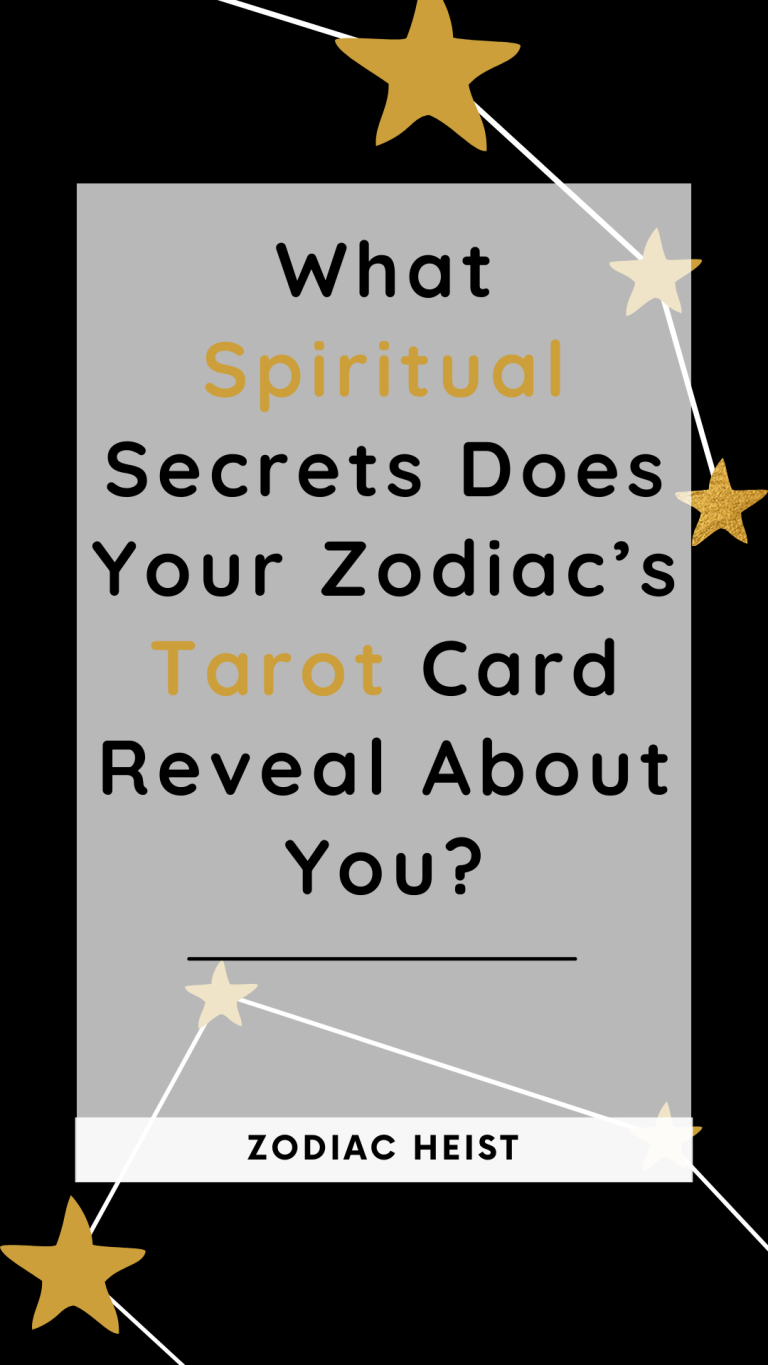 What Spiritual Secrets Does Your Zodiac’s Tarot Card Reveal About You? What Spiritual Secrets Does Your Zodiac’s Tarot Card Reveal About You?