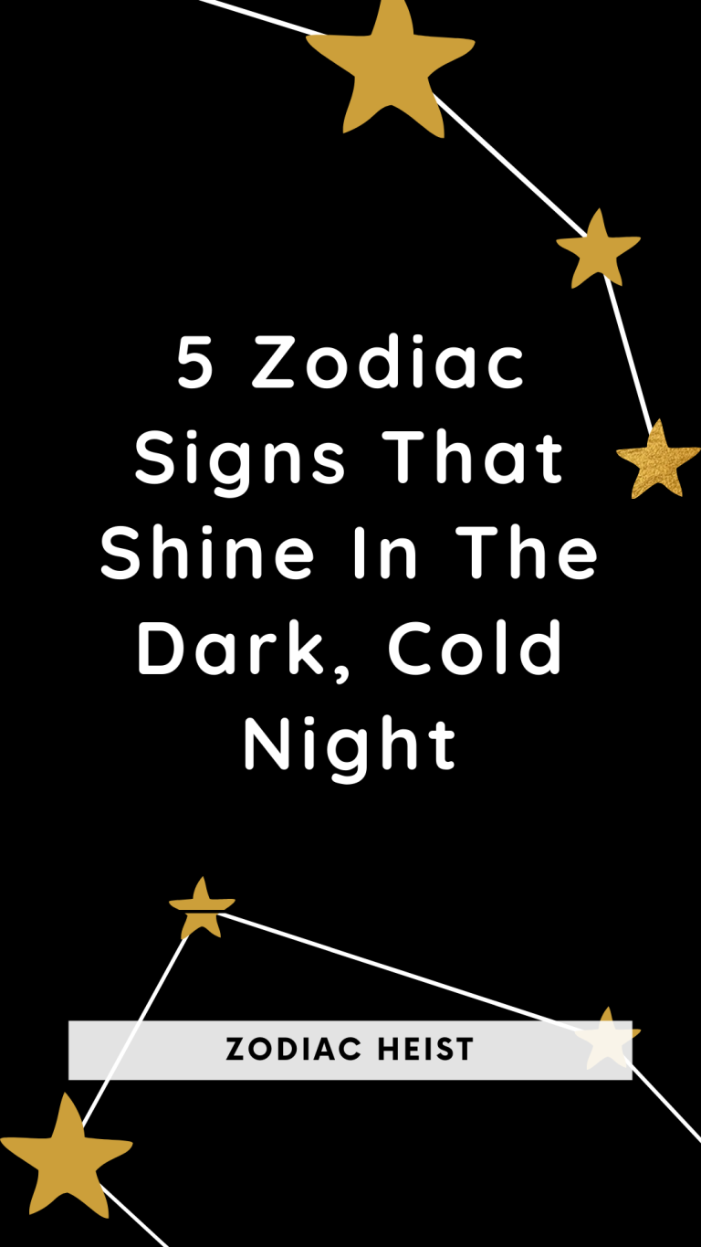 5 Zodiac Signs That Shine In The Dark, Cold Night 5 Zodiac Signs That Shine In The Dark, Cold Night