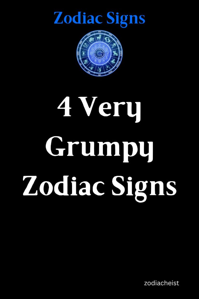 4 Very Grumpy Zodiac Signs 4 Very Grumpy Zodiac Signs