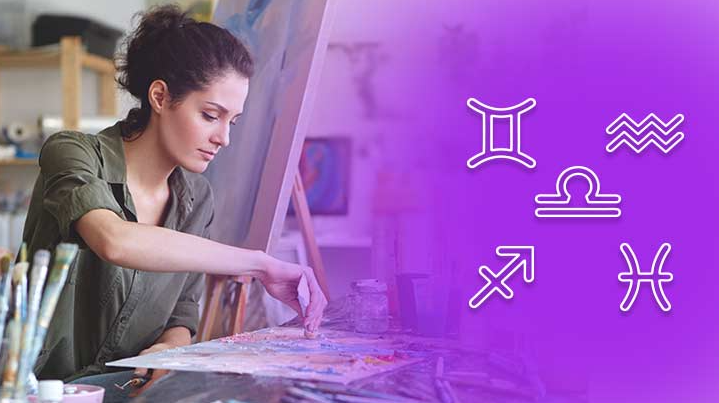 All three of these zodiac signs rely on their intuition to drive their creativity. All three of these zodiac signs rely on their intuition to drive their creativity.