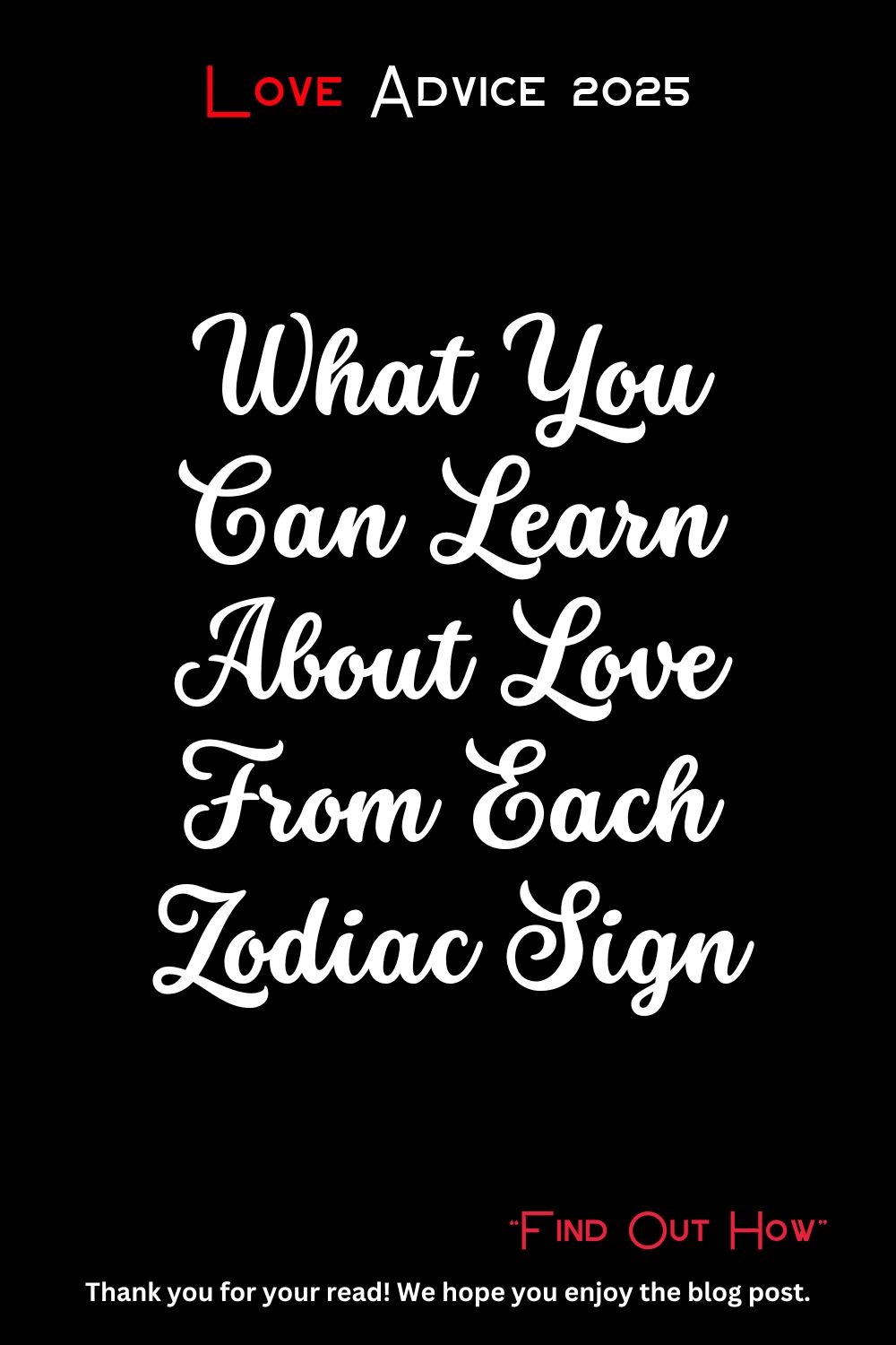 What You Can Learn About Love From Each Zodiac Sign
