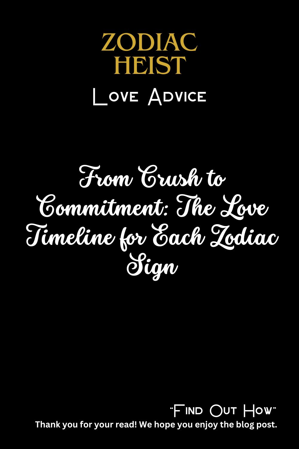 From Crush to Commitment: The Love Timeline for Each Zodiac Sign
