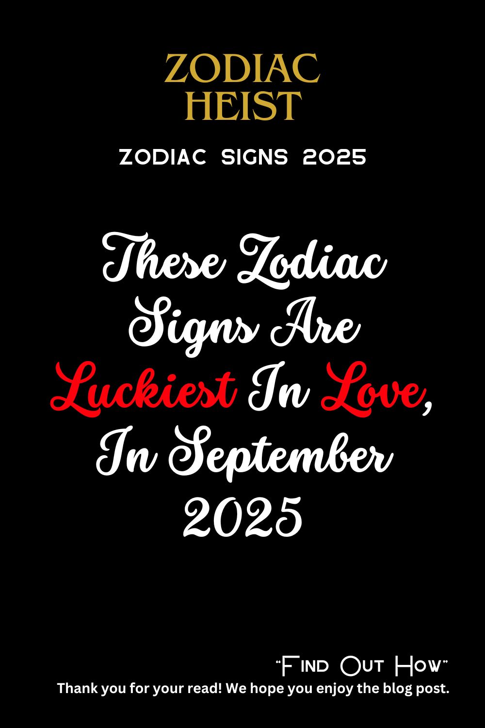 These Zodiac Signs Are Luckiest In Love, In September 2025